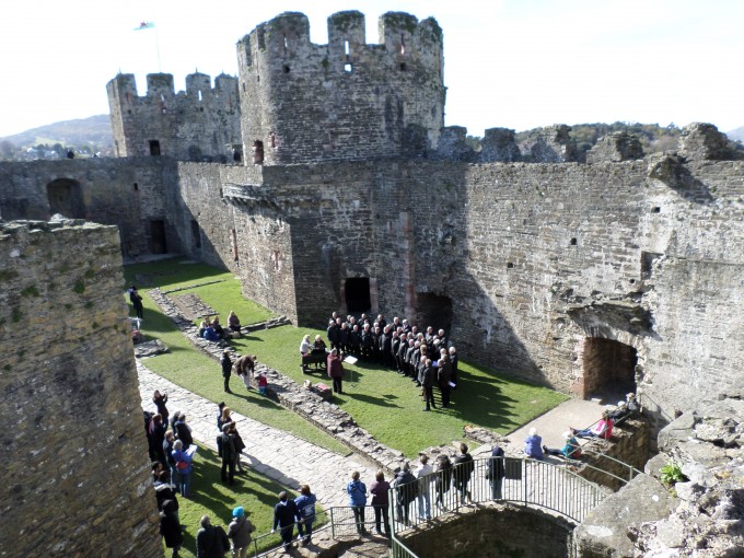 Choir at Conwy Castle