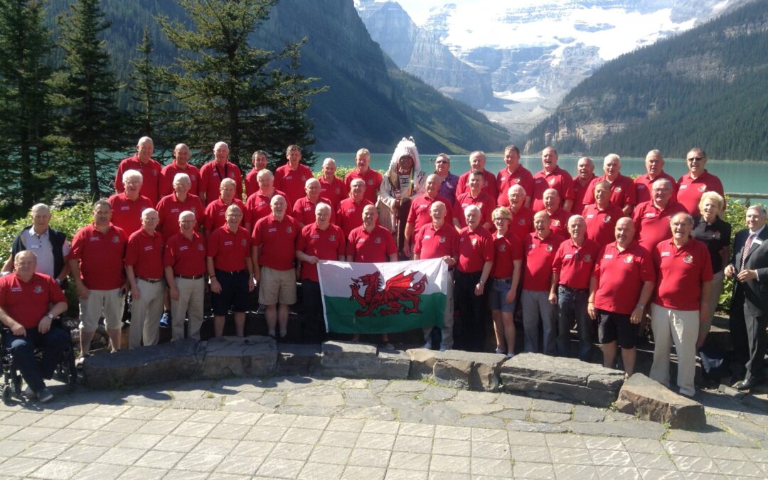 The choir in Lake Louise by Banff, Alberta, Canada